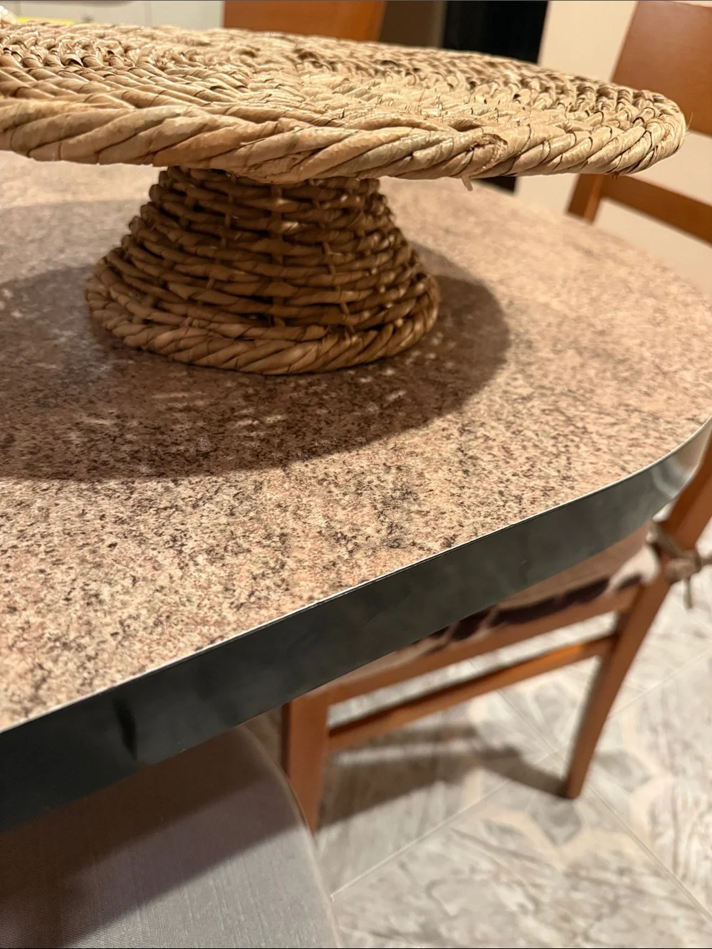 Handwoven Natural Seagrass Decorative Round Tray